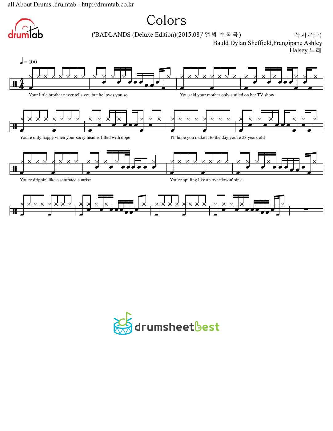 Colors preview page 1