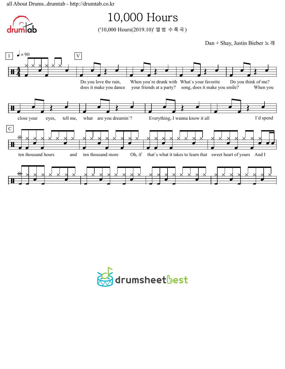 10,000 Hours preview page 1