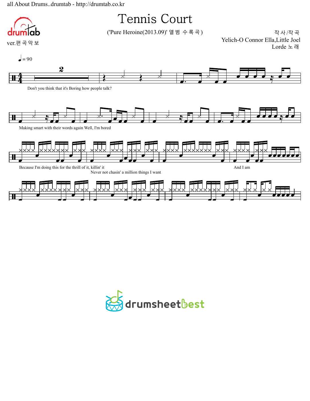 Tennis Court preview page 1