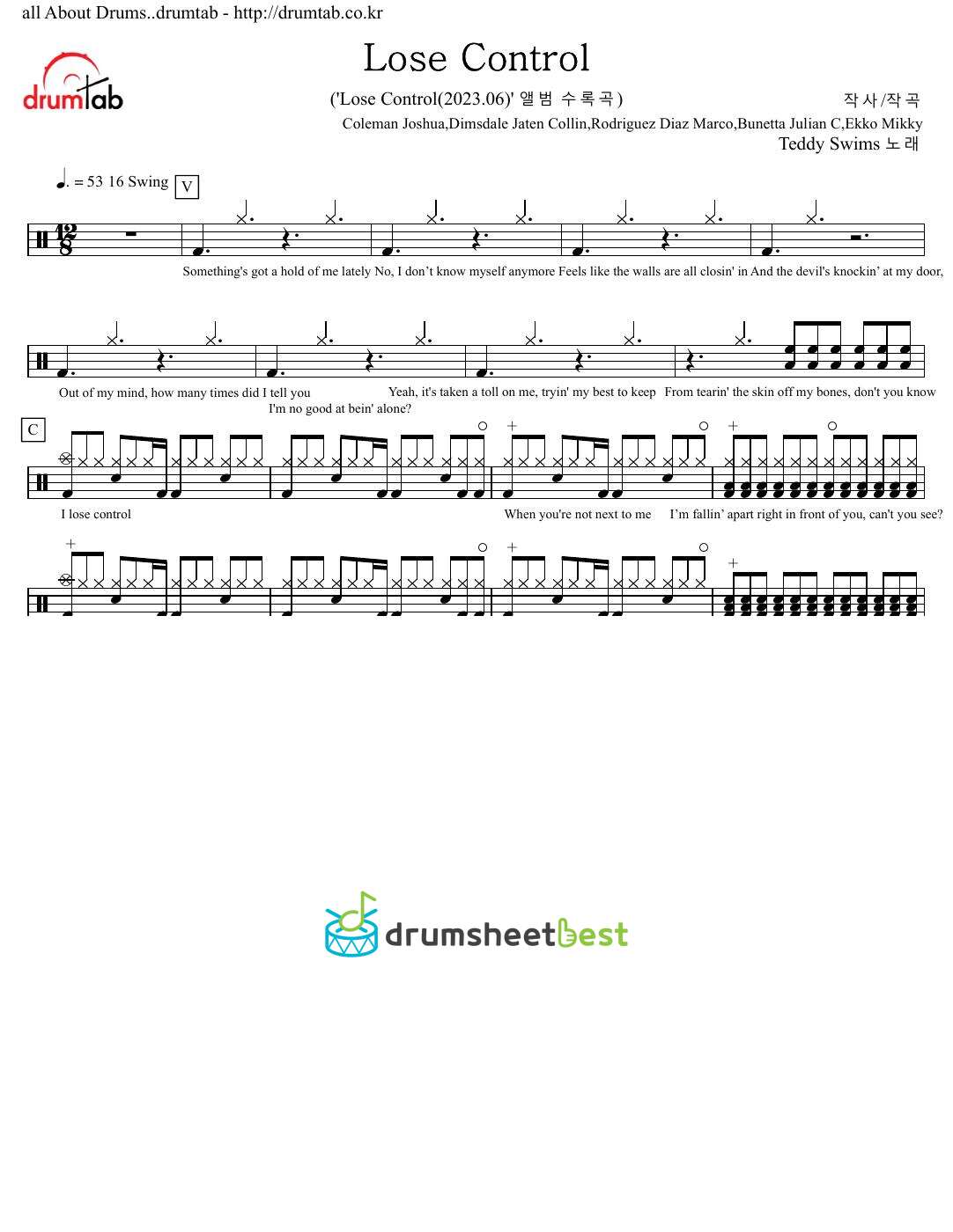 Lose Control preview page 1