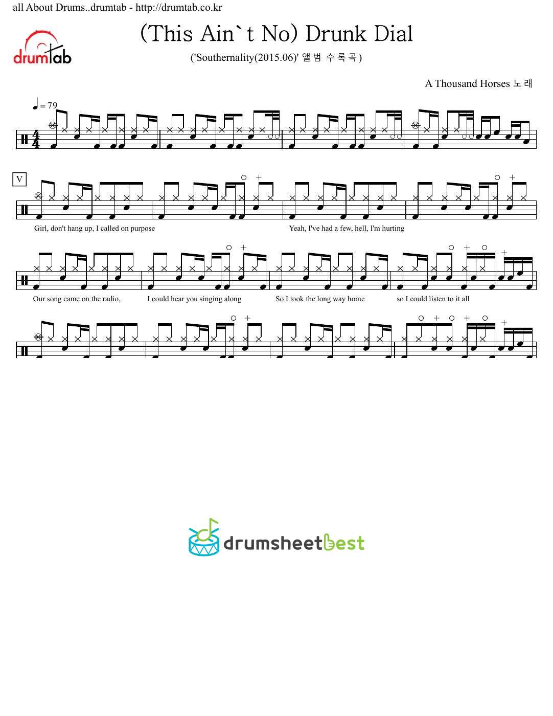 (This Ain't No) Drunk Dial preview page 1