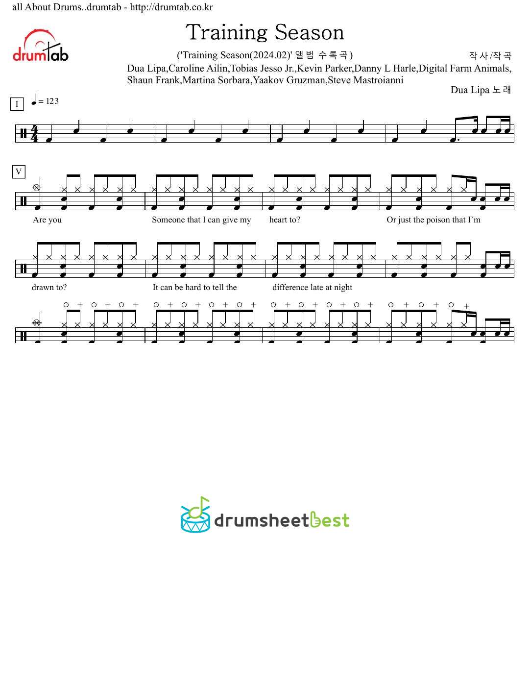 Training Season preview page 1