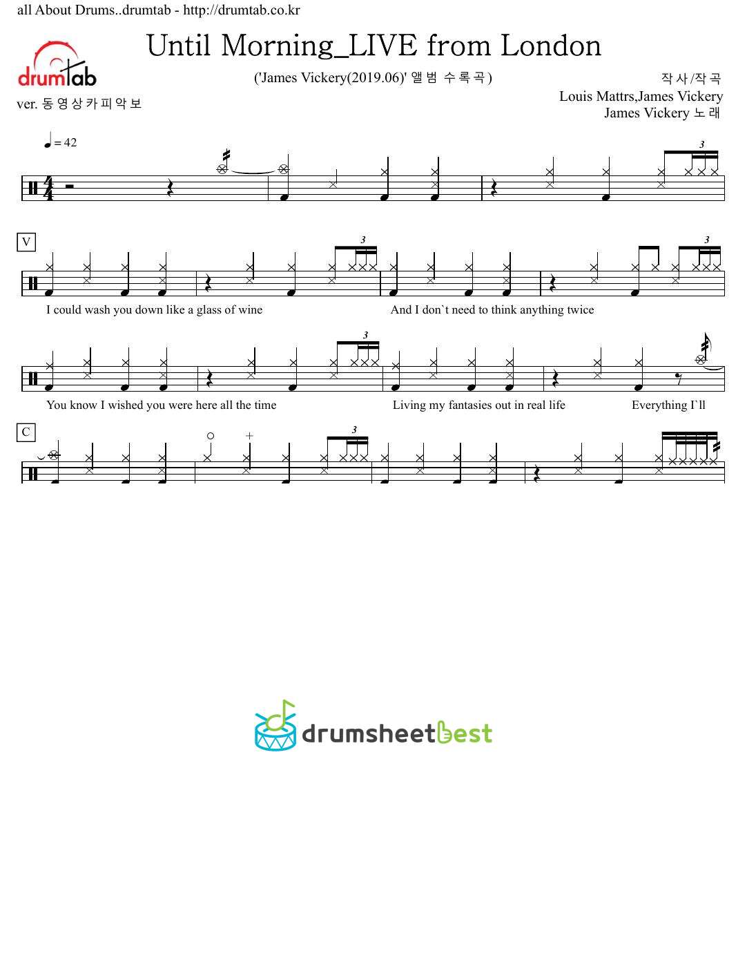 Until Morning_LIVE from London preview page 1