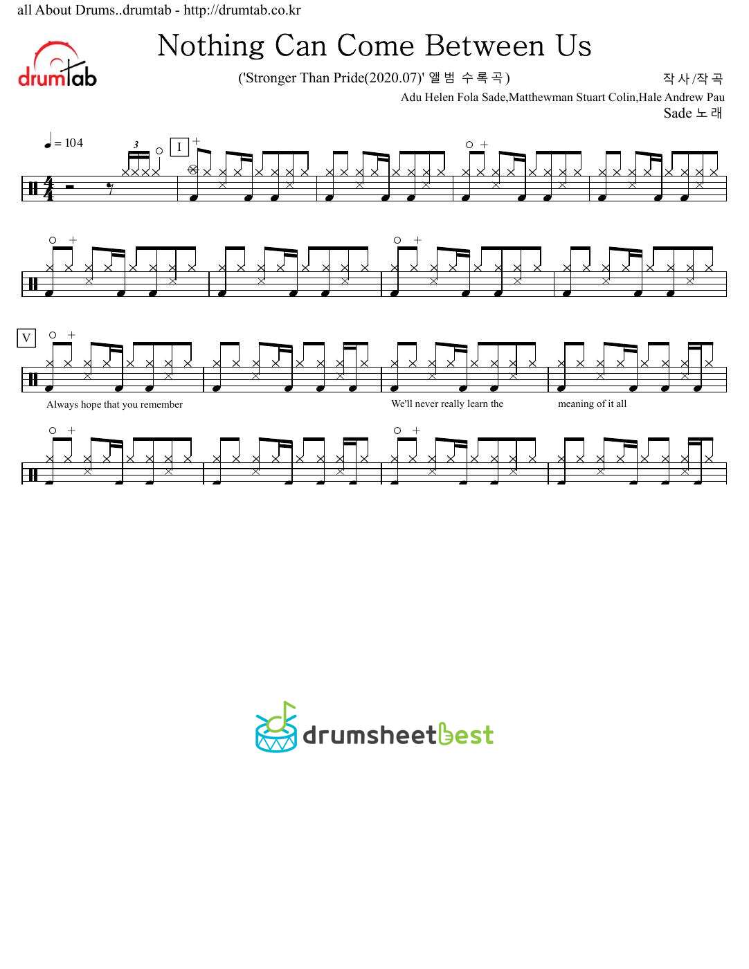 Nothing Can Come Between Us preview page 1