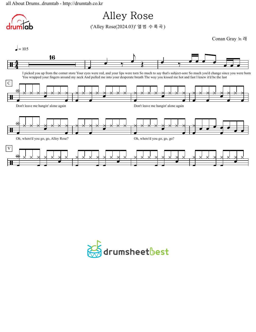 Alley Rose preview page 1