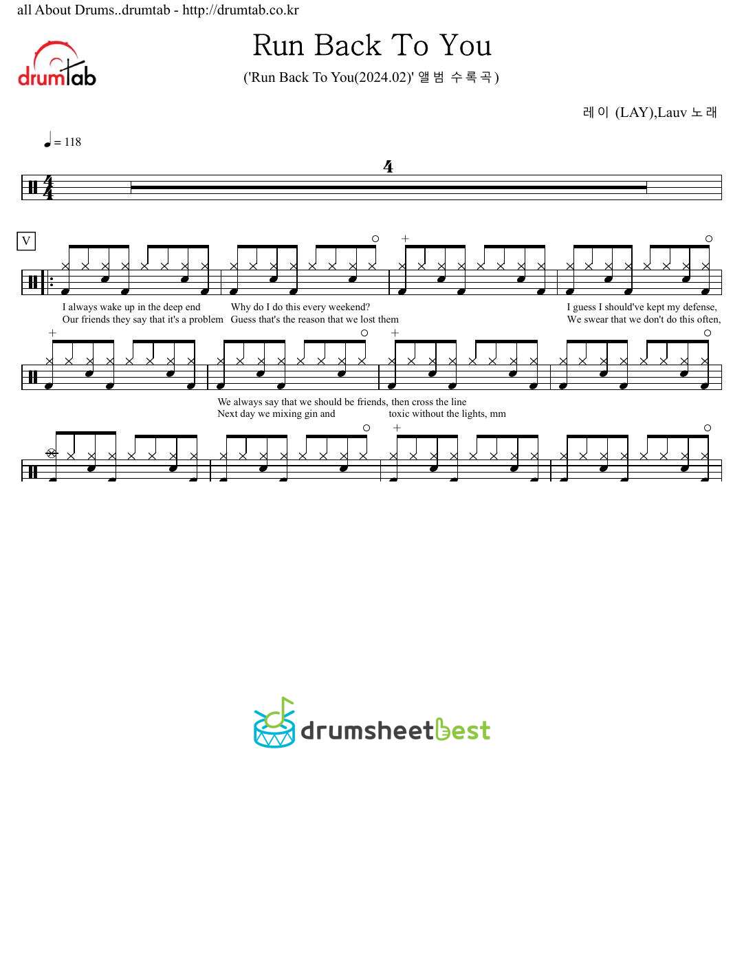 Run Back To You preview page 1