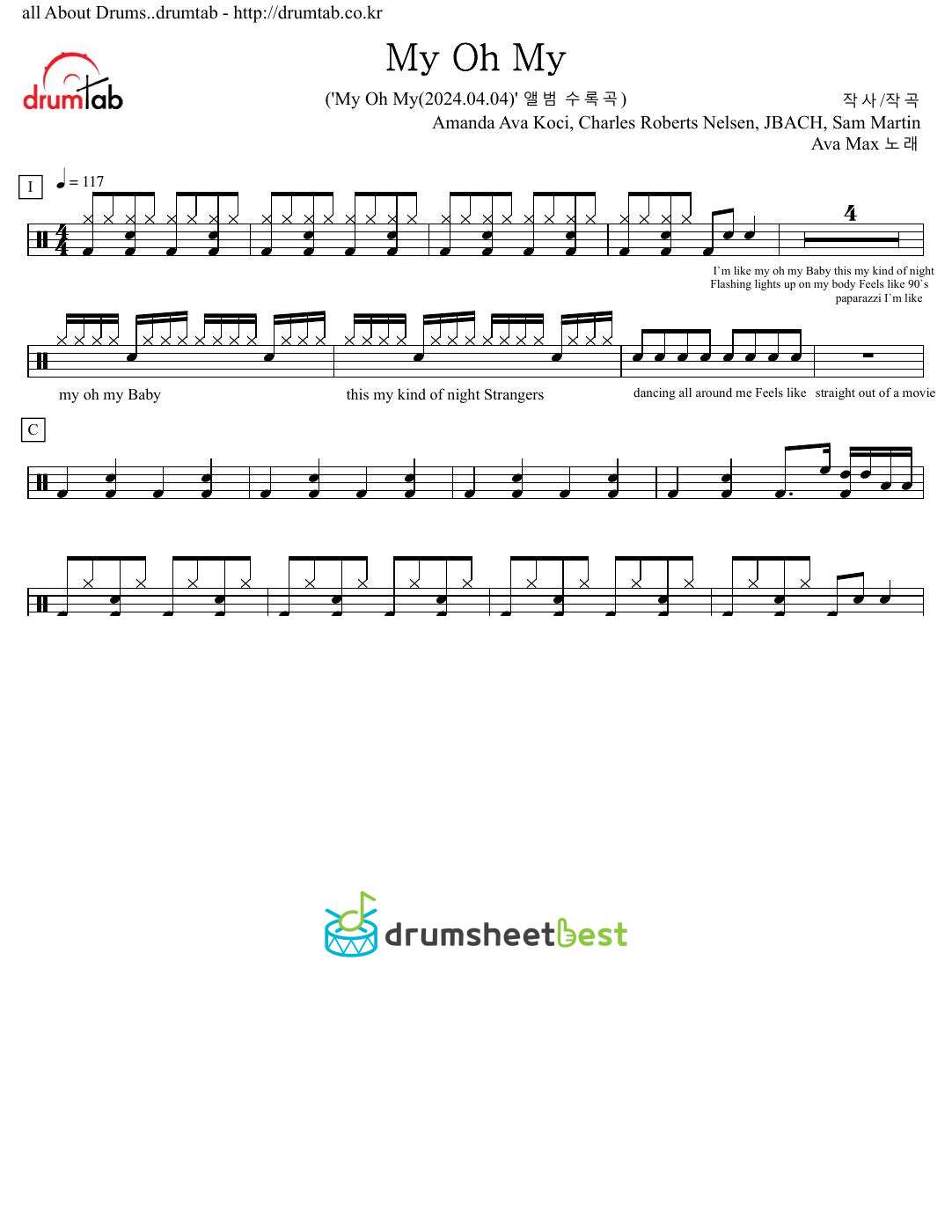 My Oh My preview page 1