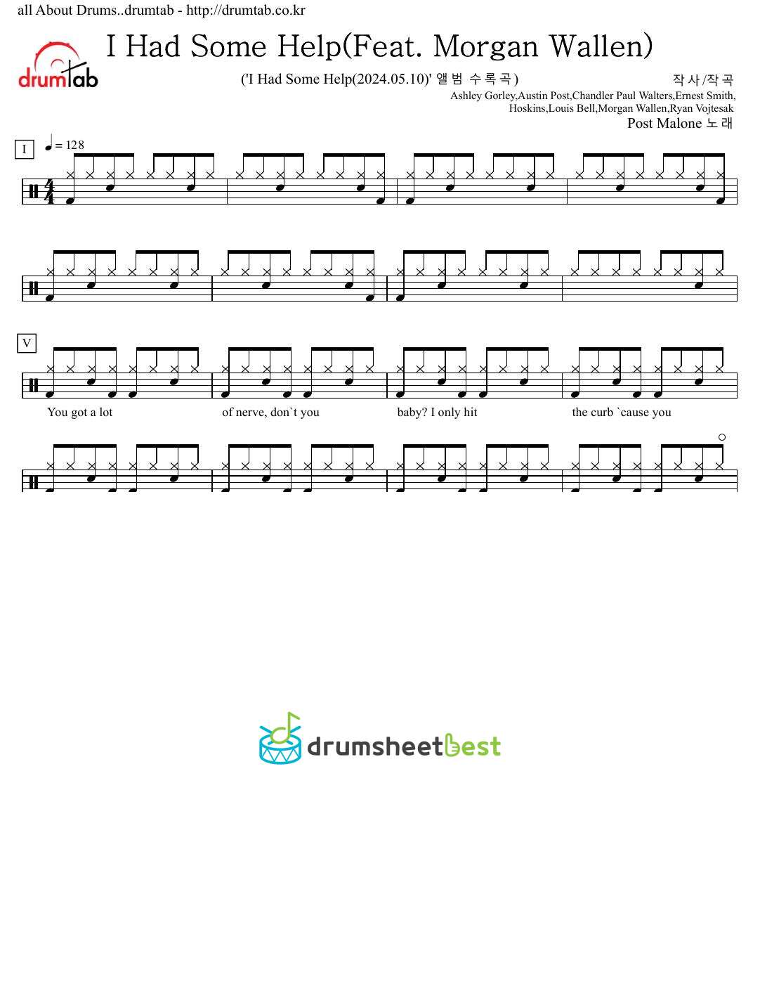 I Had Some Help preview page 1