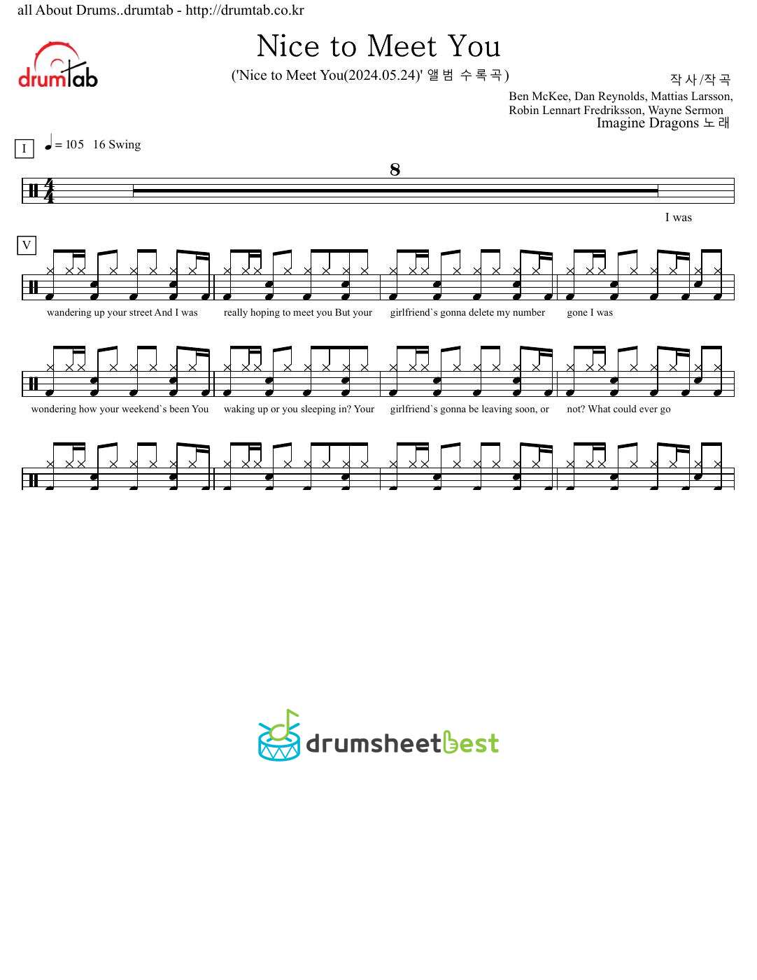 Nice to Meet You preview page 1