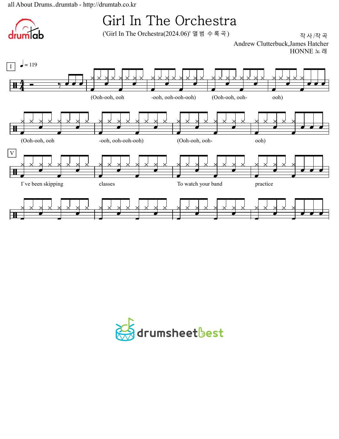 Girl In The Orchestra preview page 1