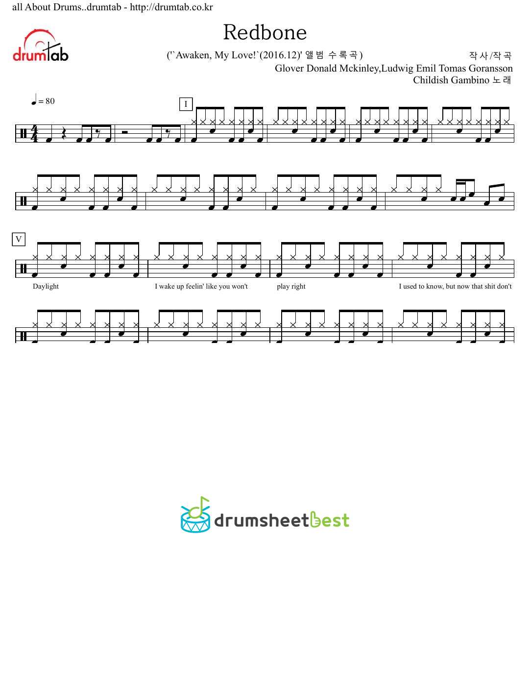 Redbone preview page 1