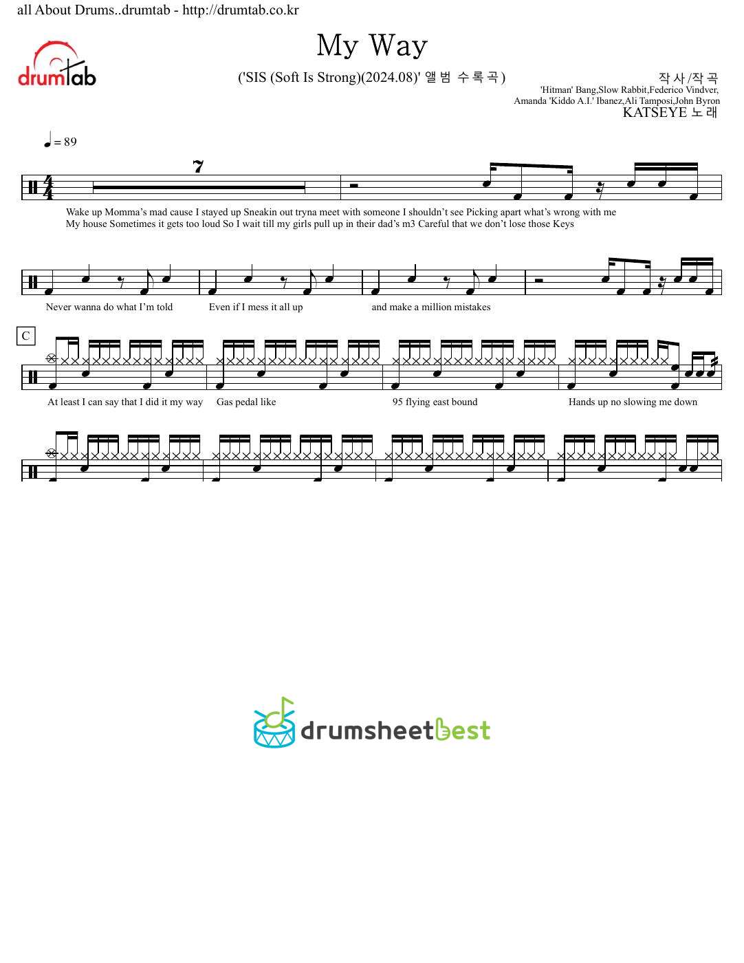 My Way preview page 1