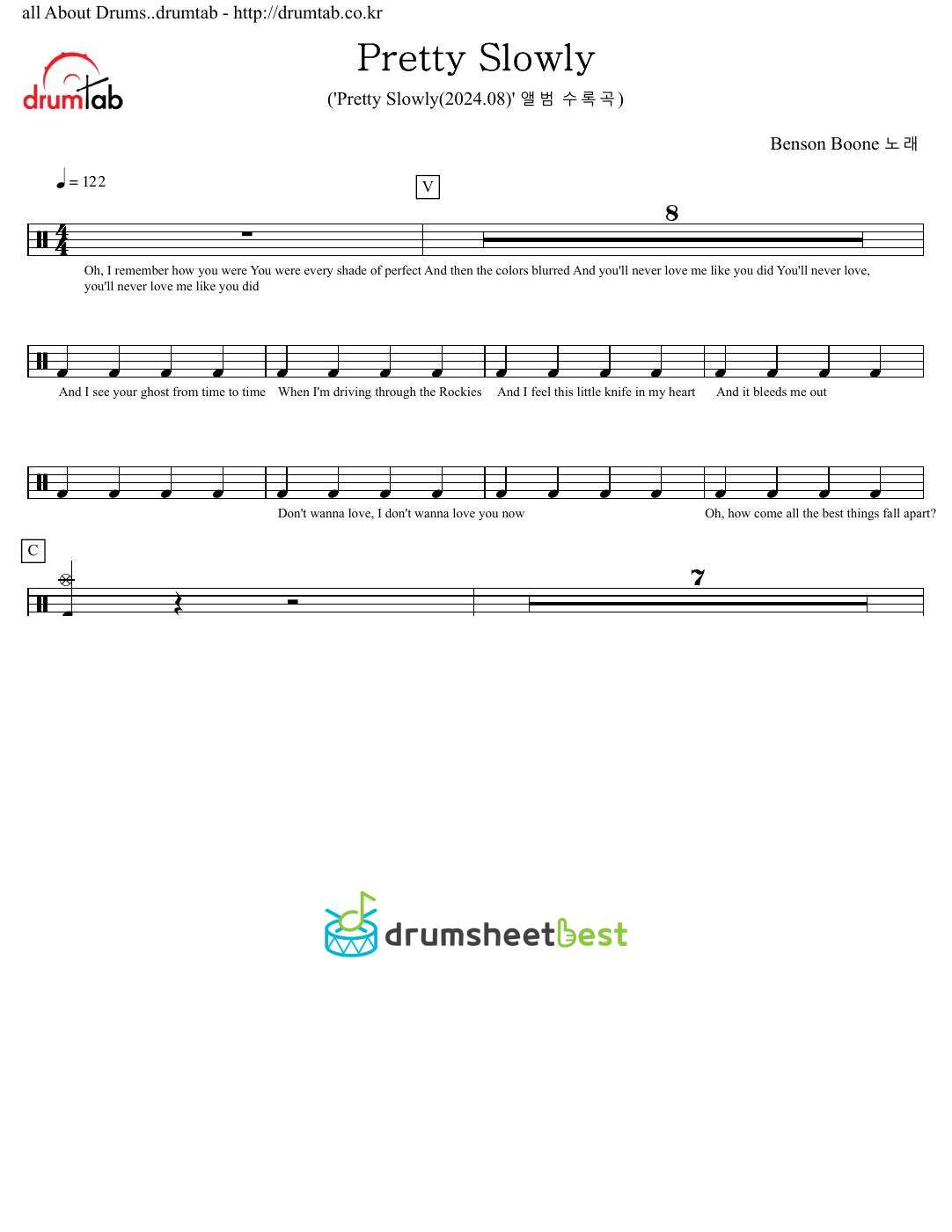 Pretty Slowly preview page 1