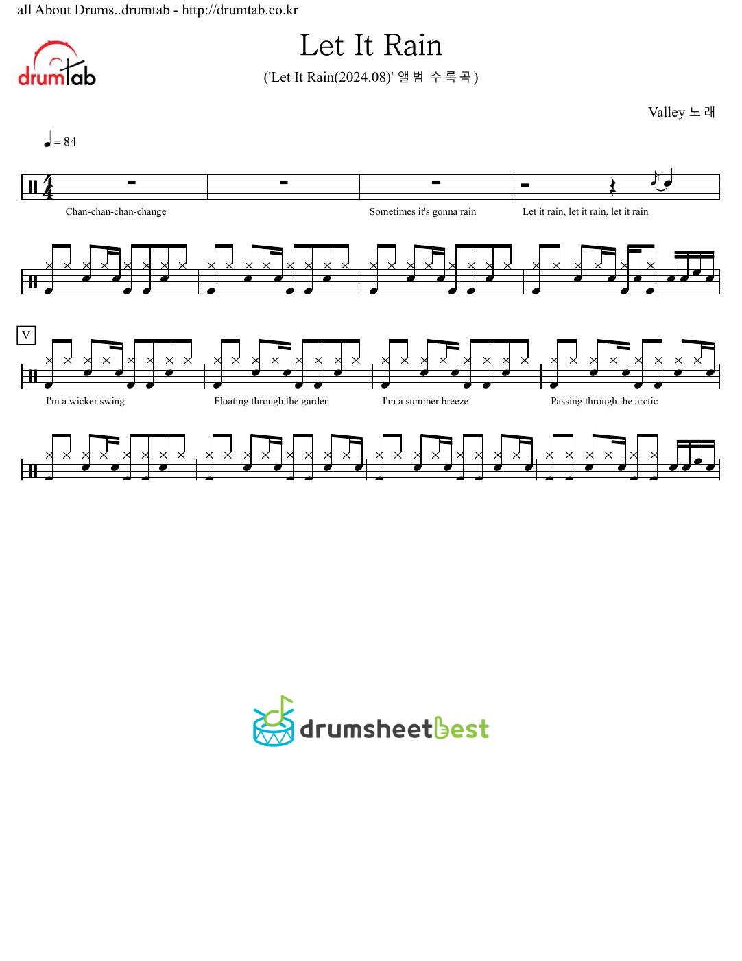 Let It Rain preview page 1