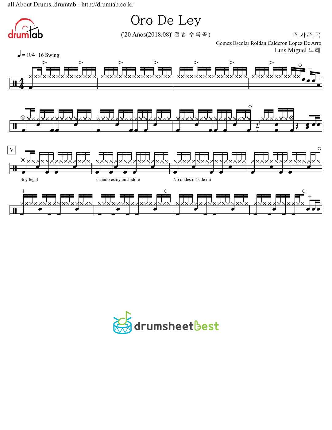 Oro De Ley preview page 1