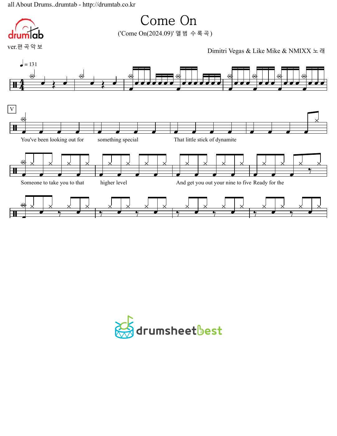 Come On preview page 1