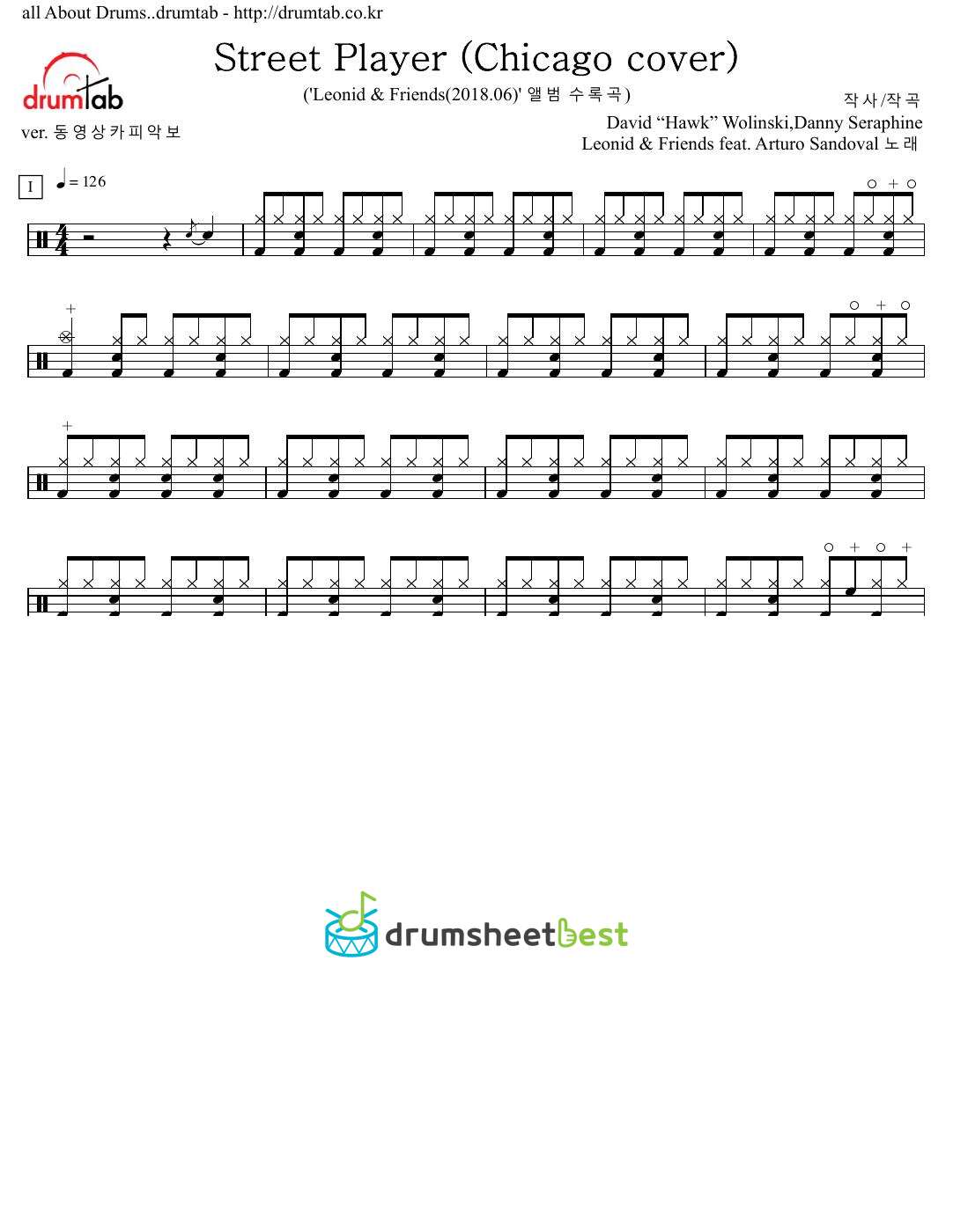 Street Player (Chicago cover) preview page 1