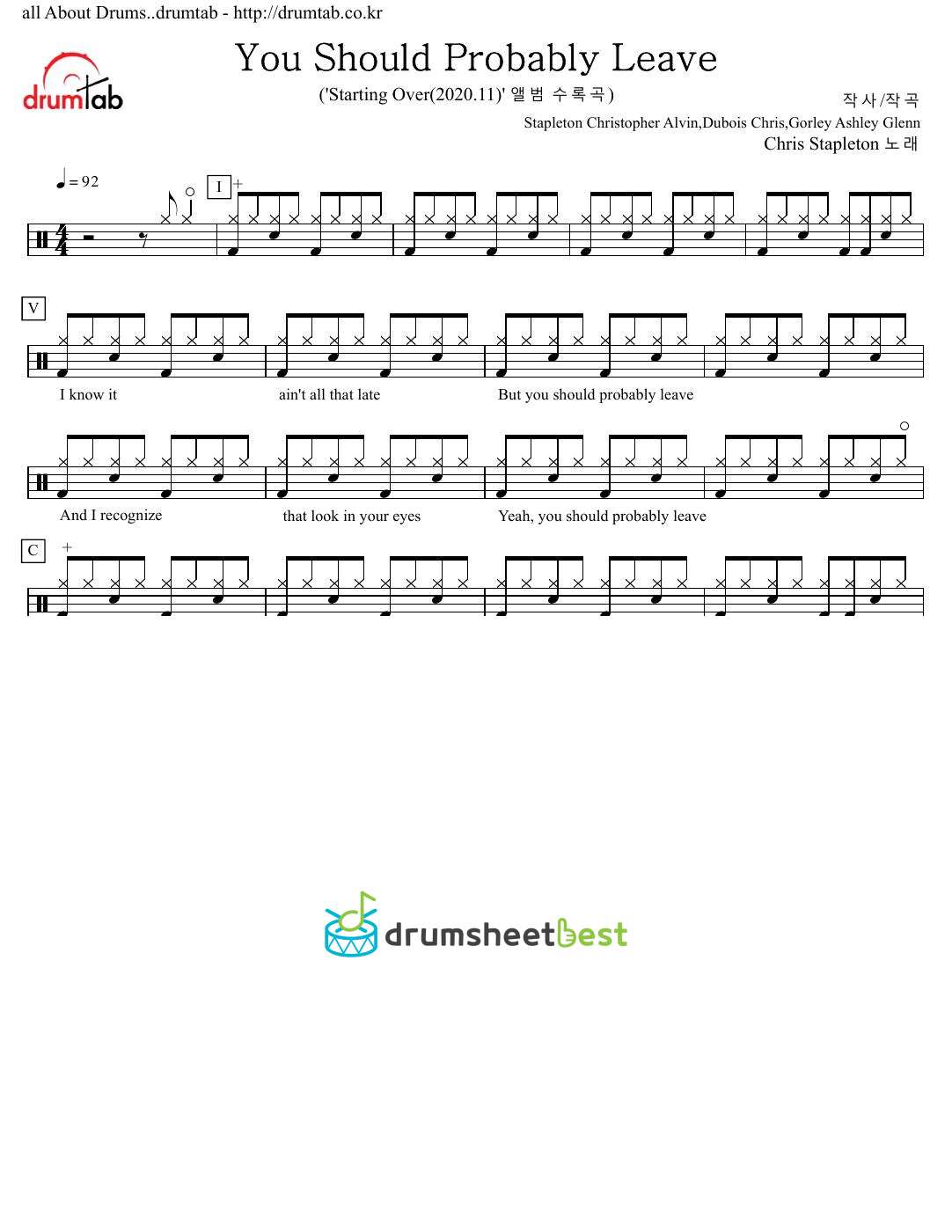 You Should Probably Leave preview page 1