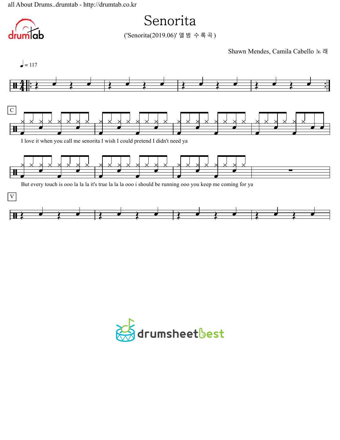 Senorita preview page 1