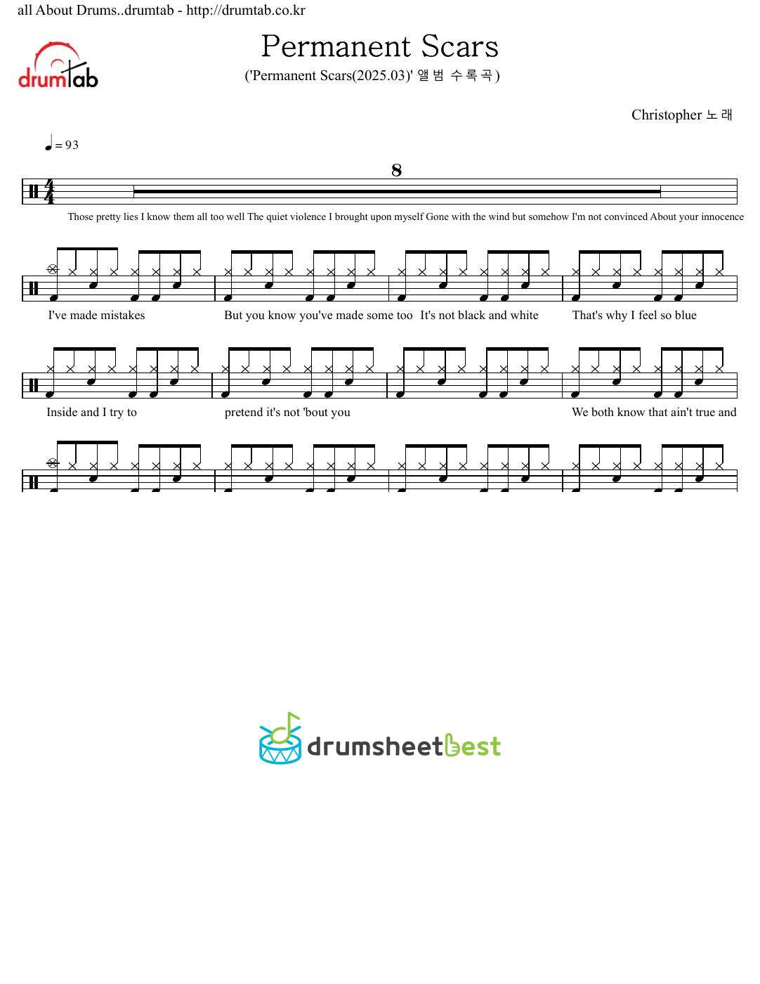 Permanent Scars preview page 1