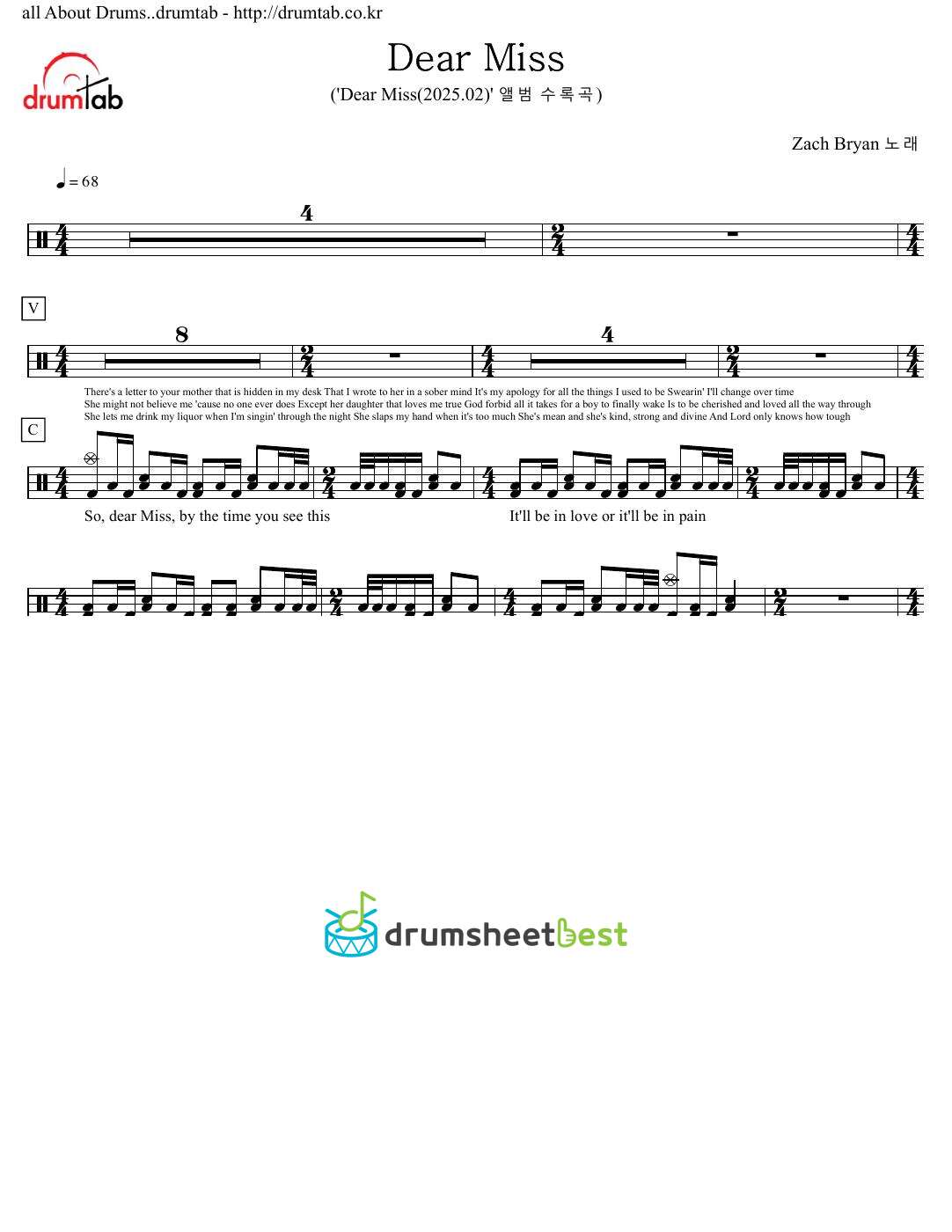 Dear Miss preview page 1