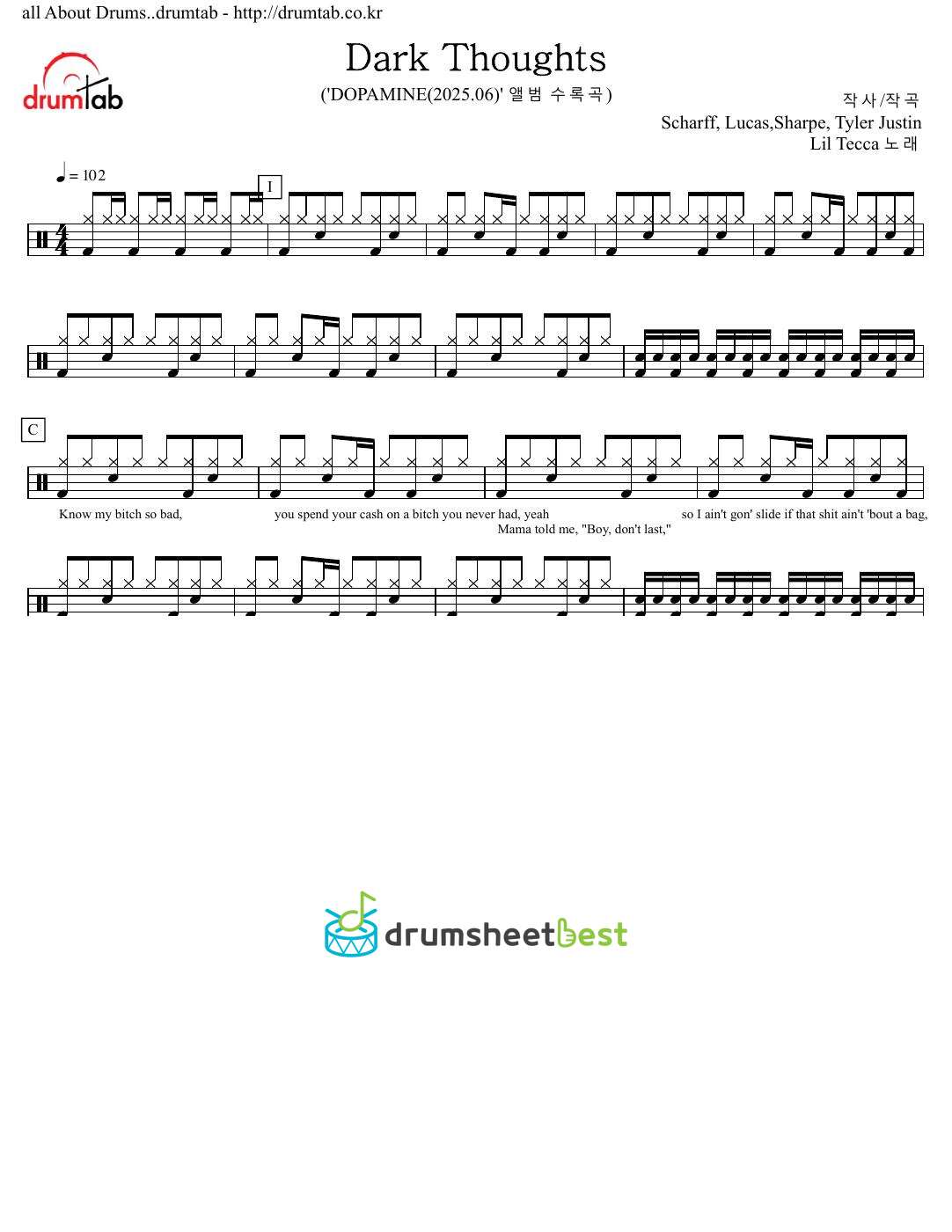 Dark Thoughts preview page 1