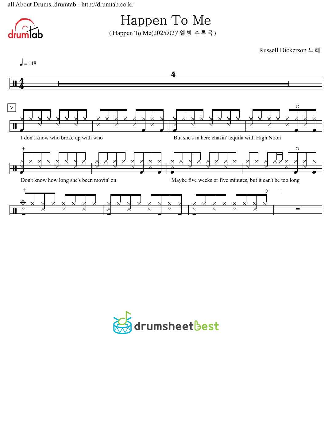 Happen To Me preview page 1