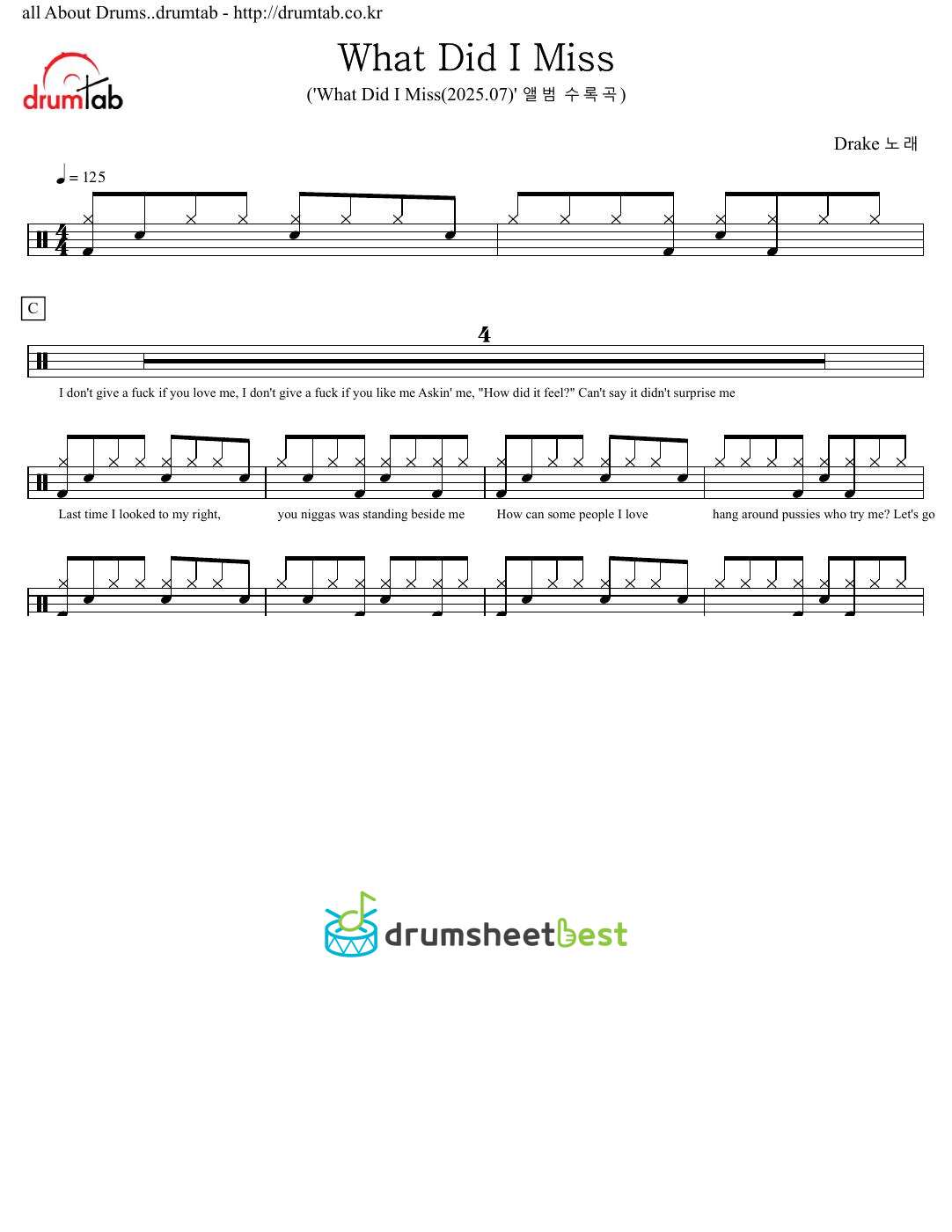 What Did I Miss preview page 1