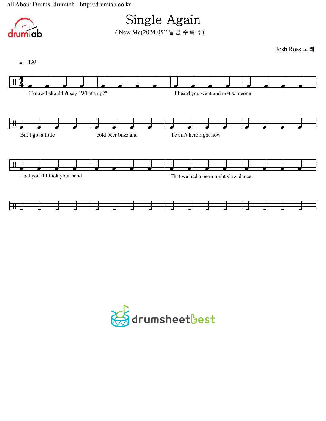 Single Again preview page 1