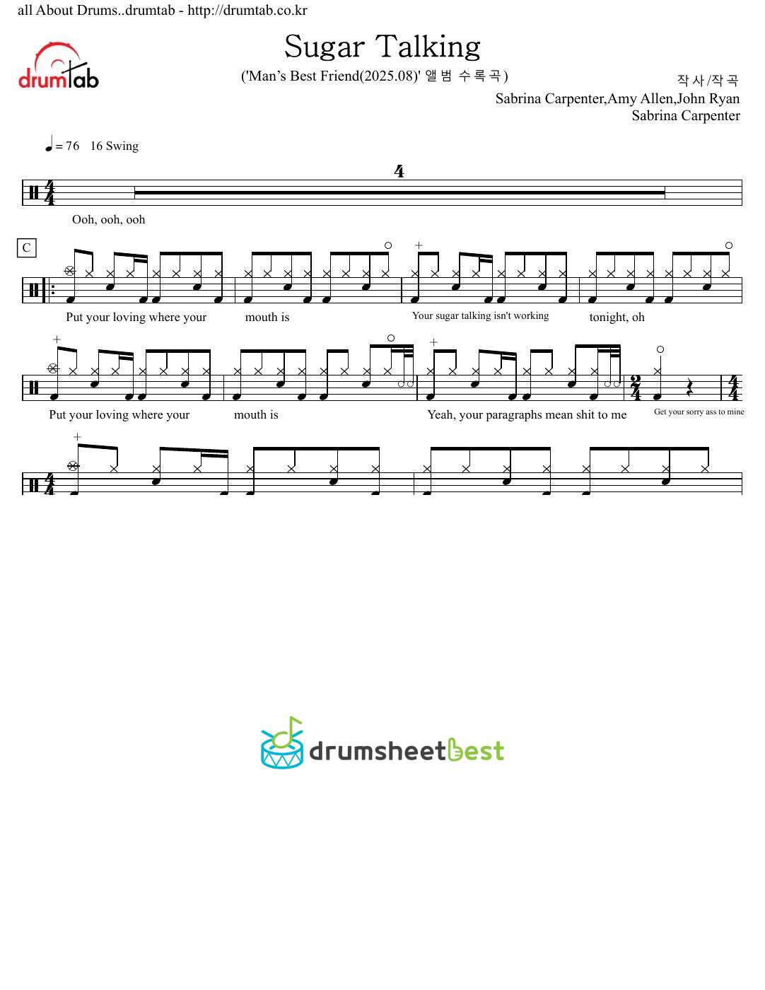 Sugar Talking preview page 1