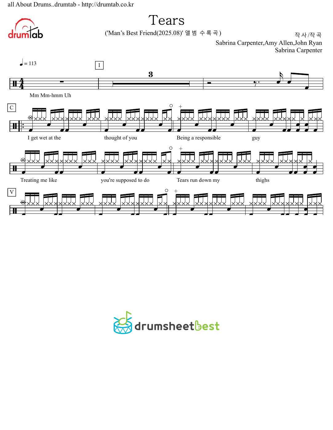 Tears preview page 1