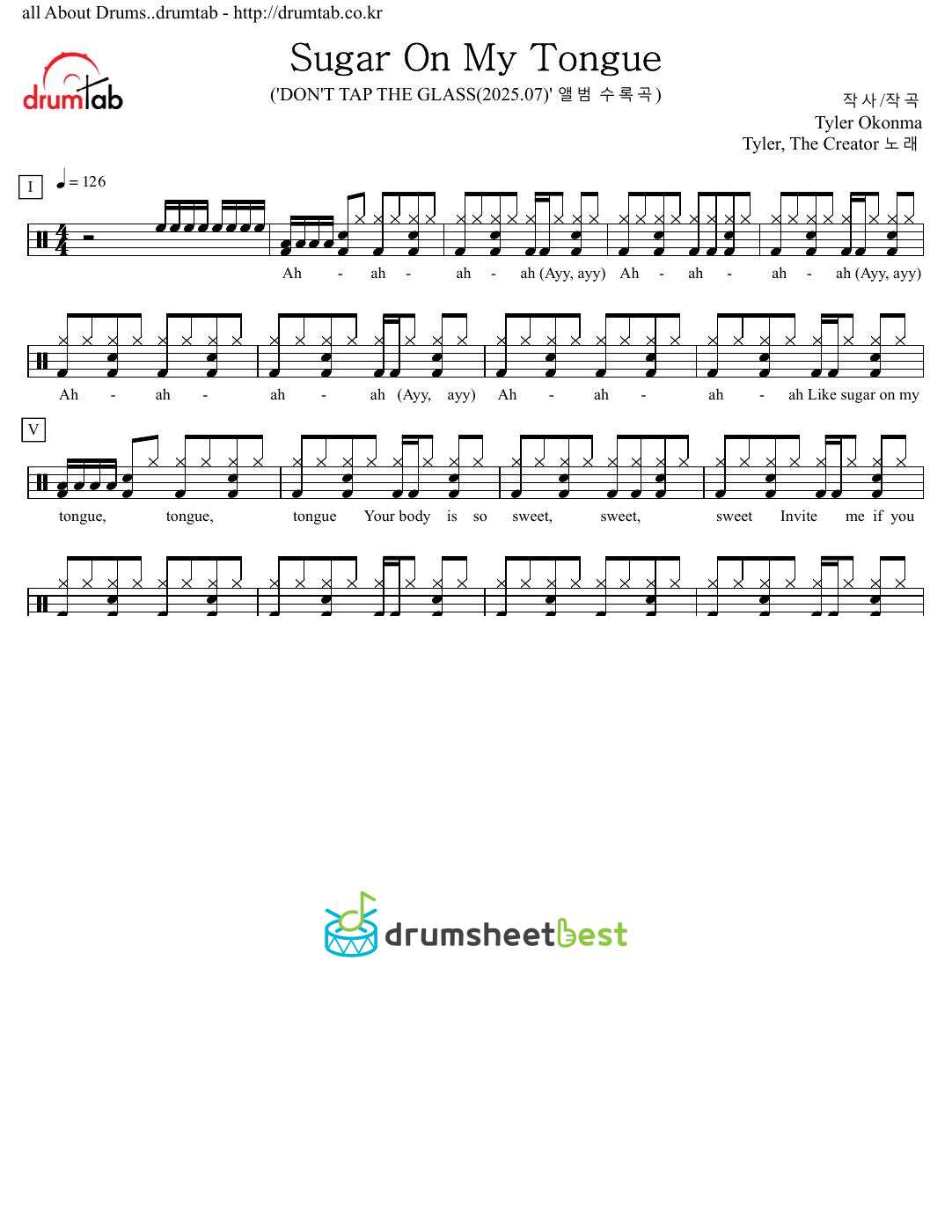 Sugar On My Tongue preview page 1