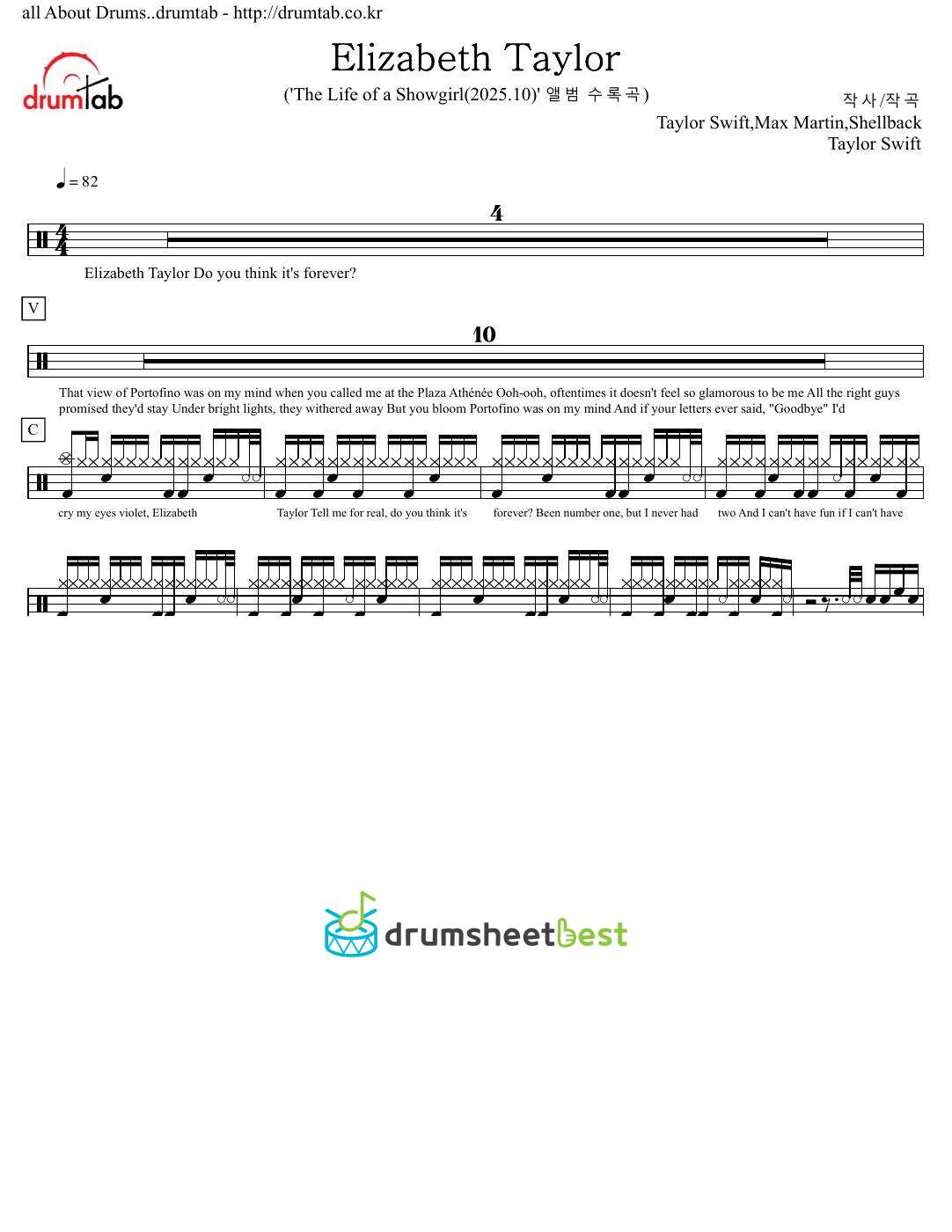 Elizabeth Taylor preview page 1