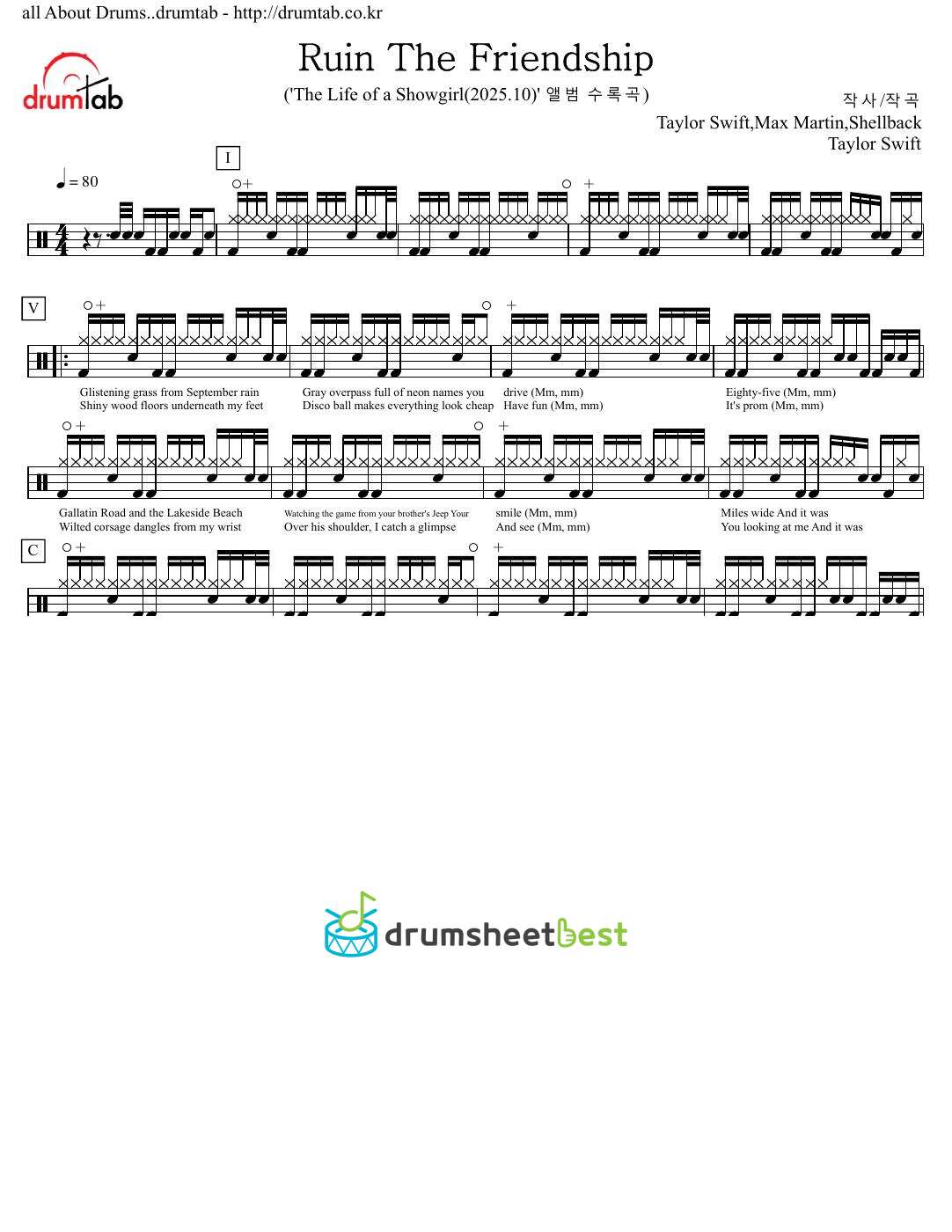 Ruin The Friendship preview page 1