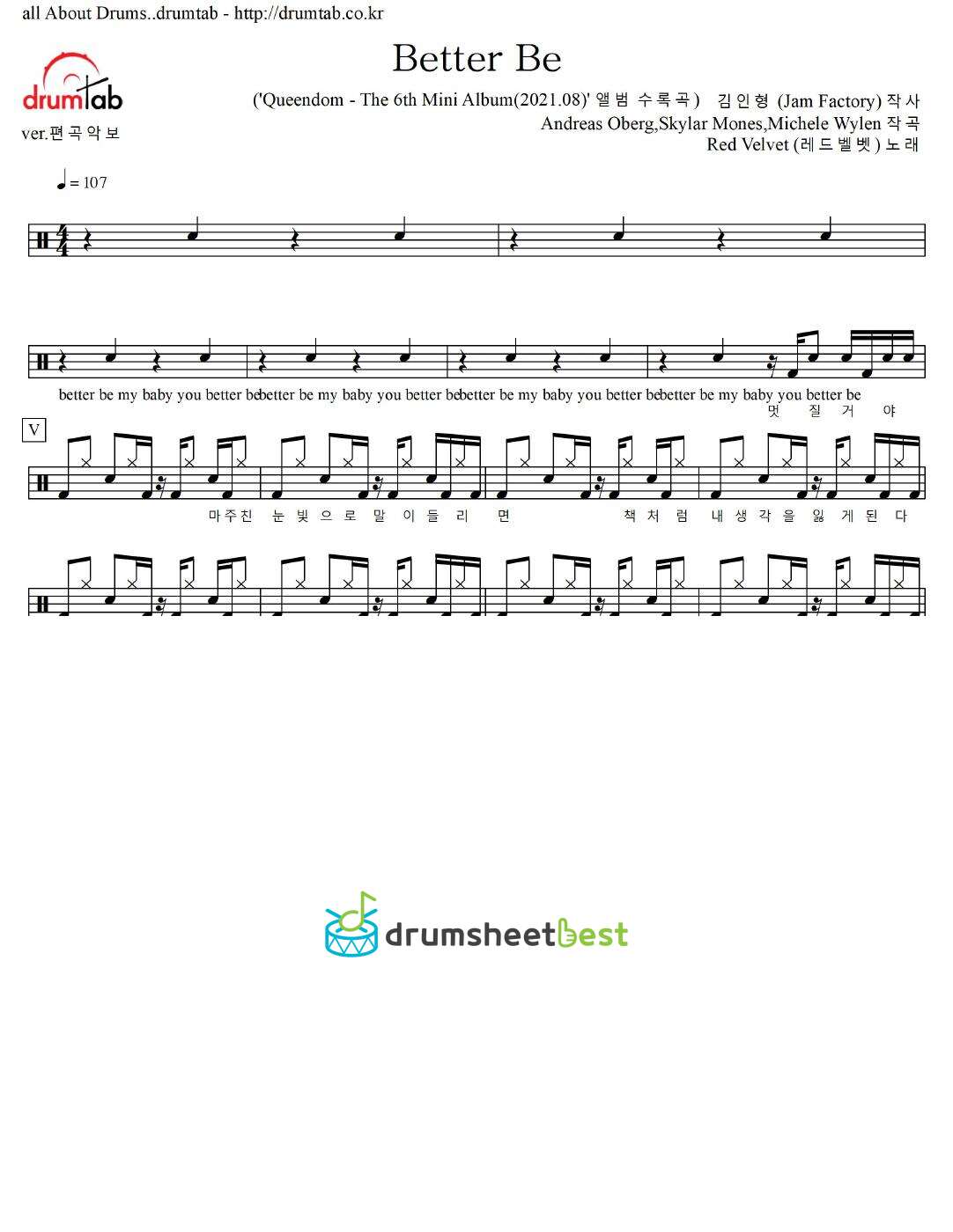 Better Be preview page 1