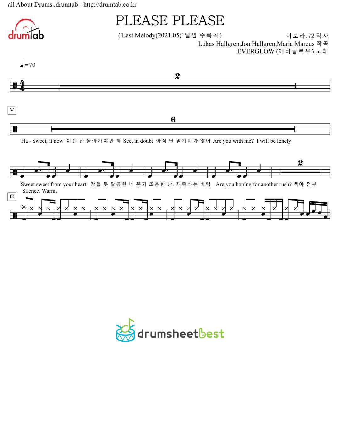 PLEASE PLEASE preview page 1