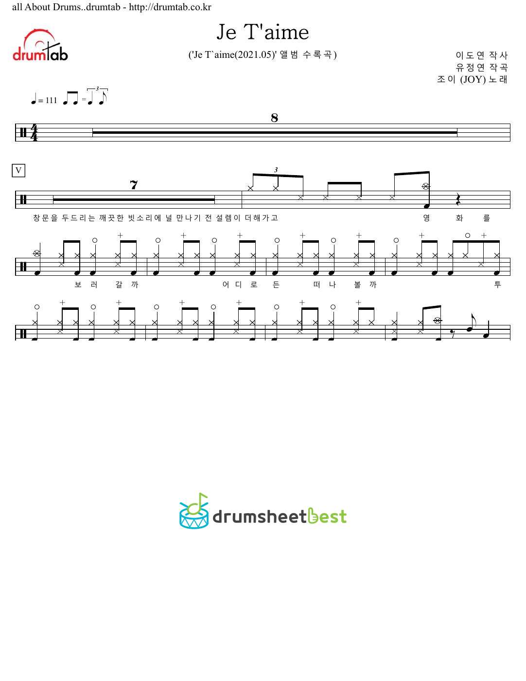 Je T'aime preview page 1