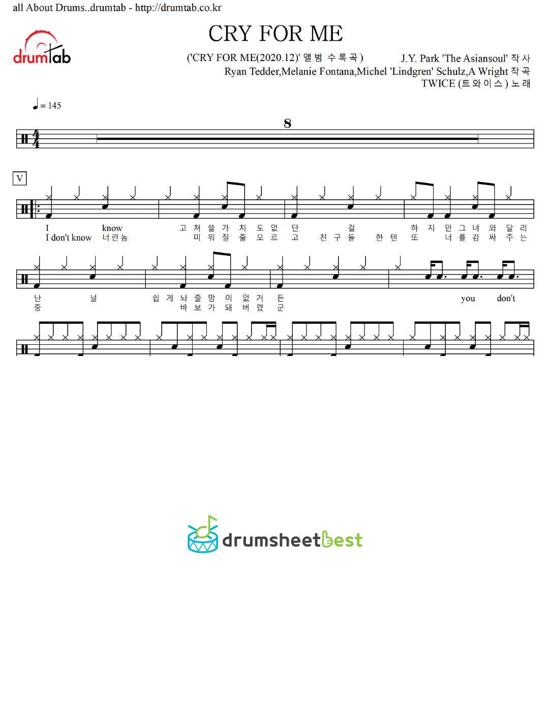 CRY FOR ME preview page 1