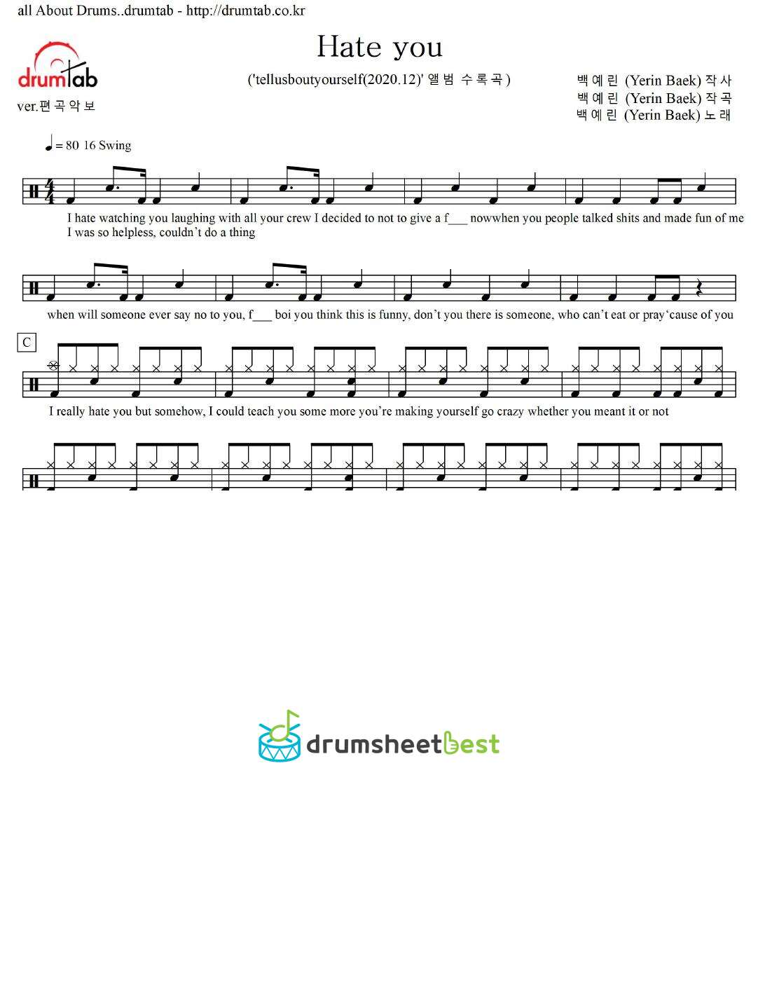 Hate you preview page 1