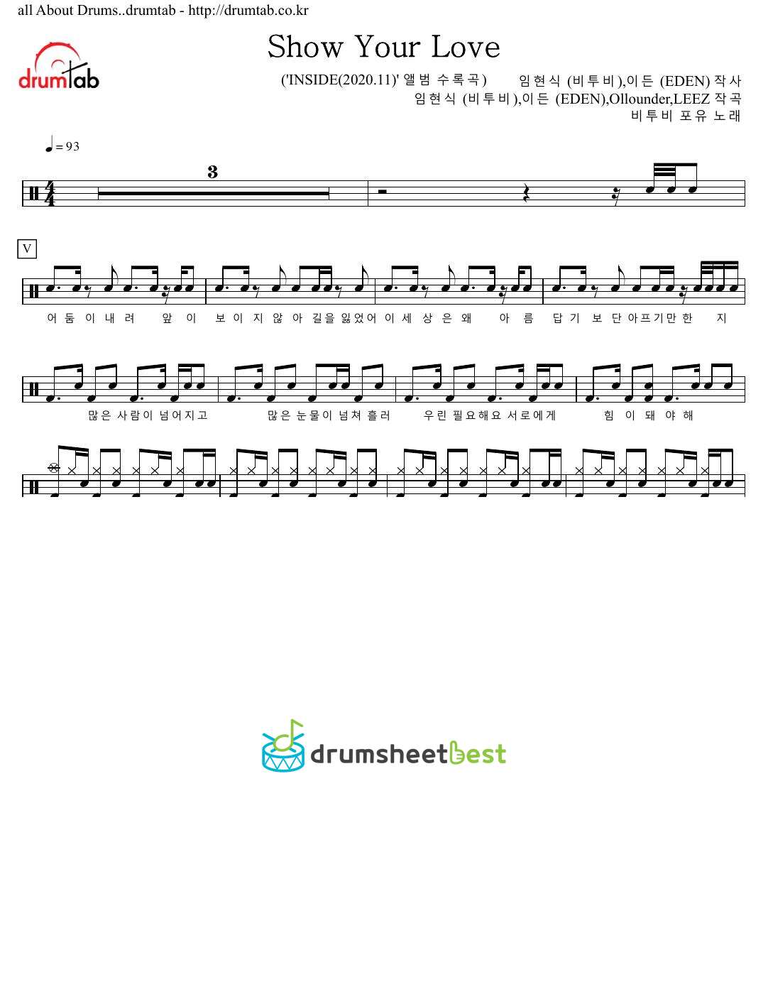 Show Your Love preview page 1