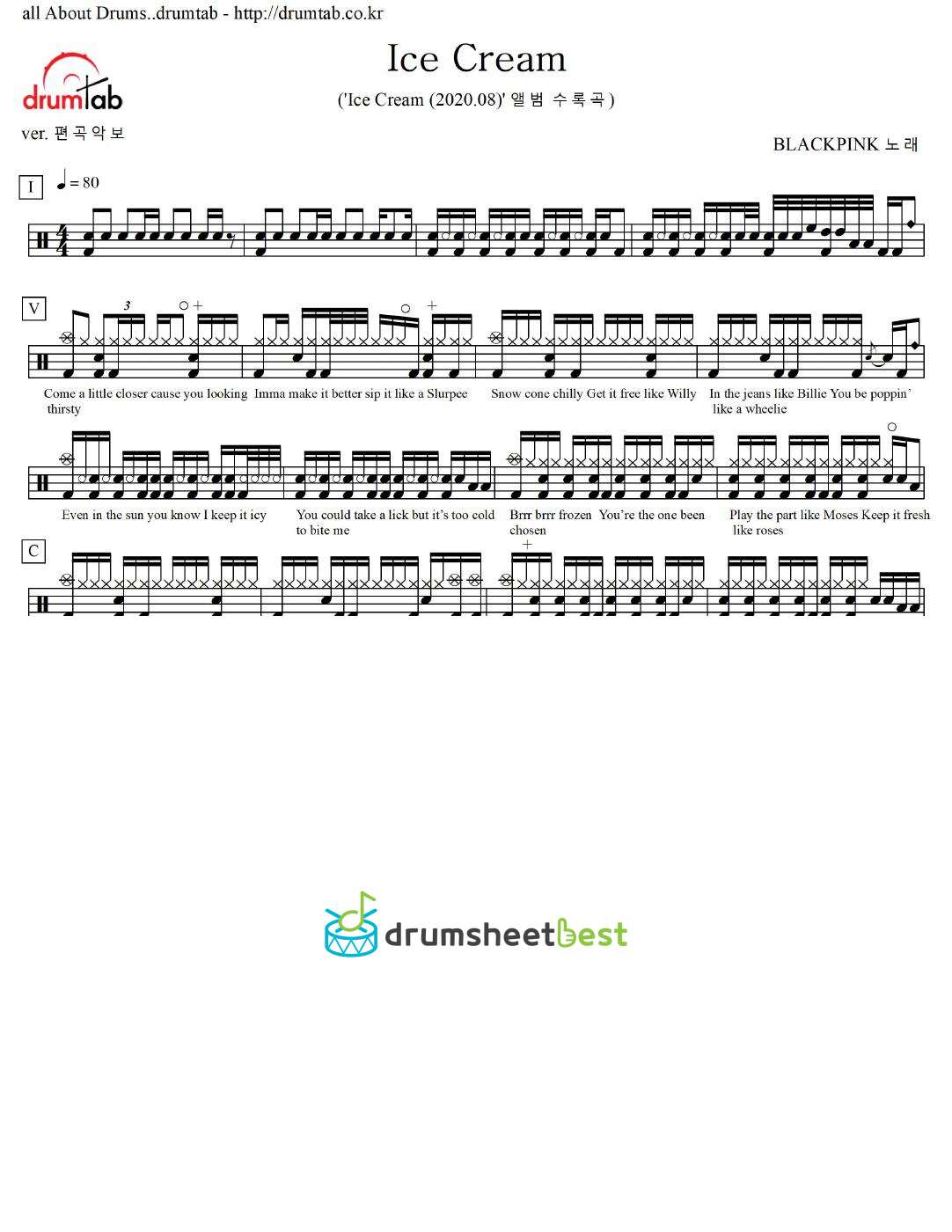 Ice Cream (with Selena Gomez) preview page 1