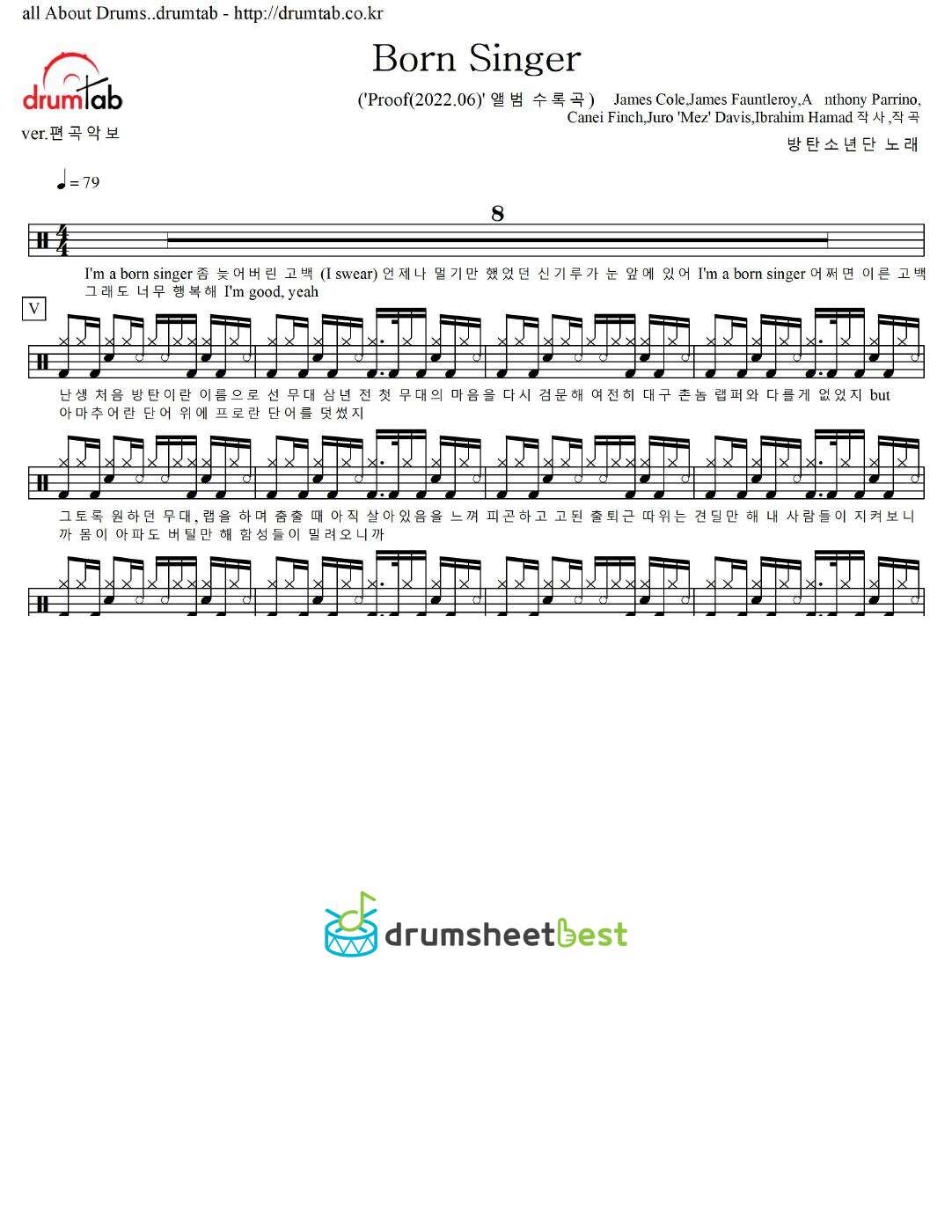 Born Singer preview page 1