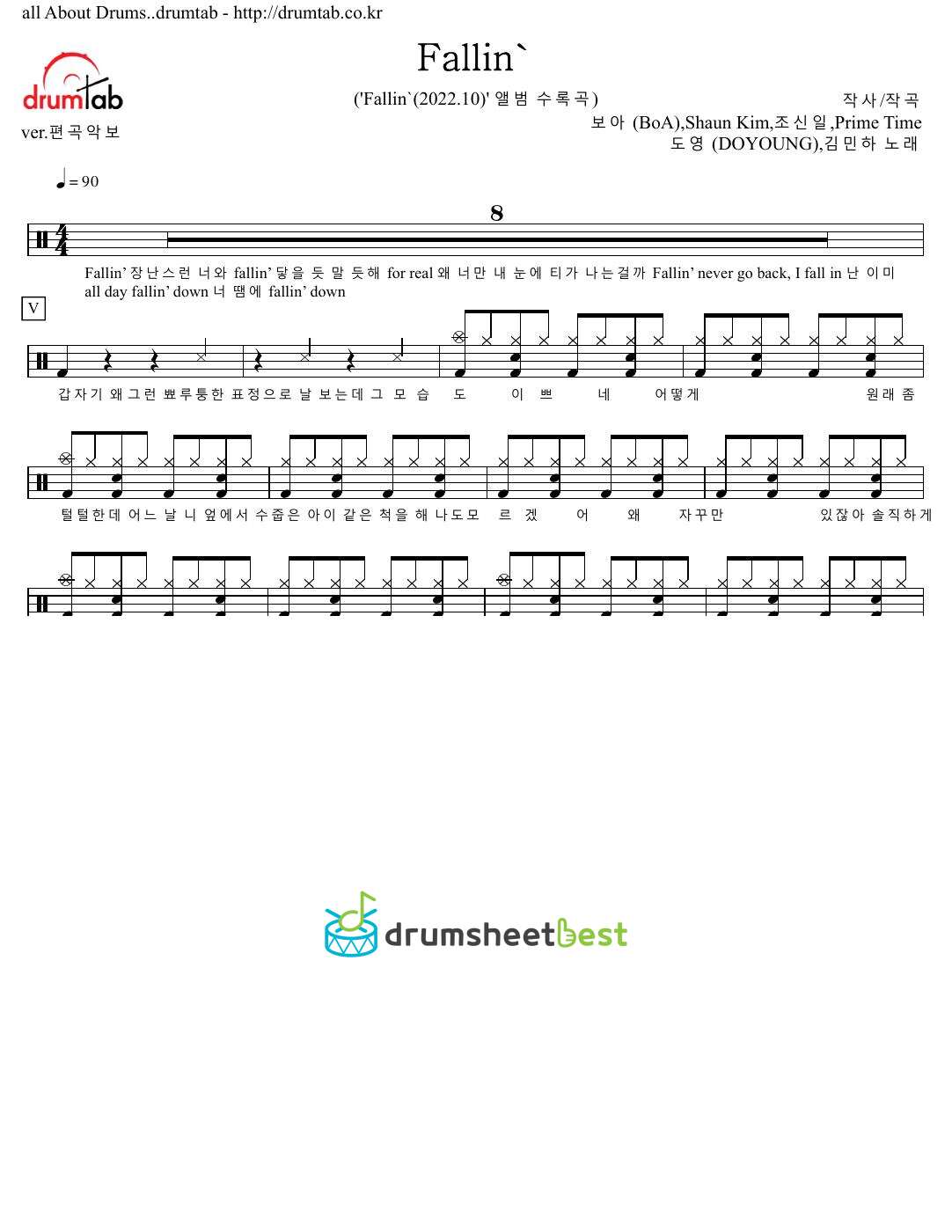 Fallin` preview page 1