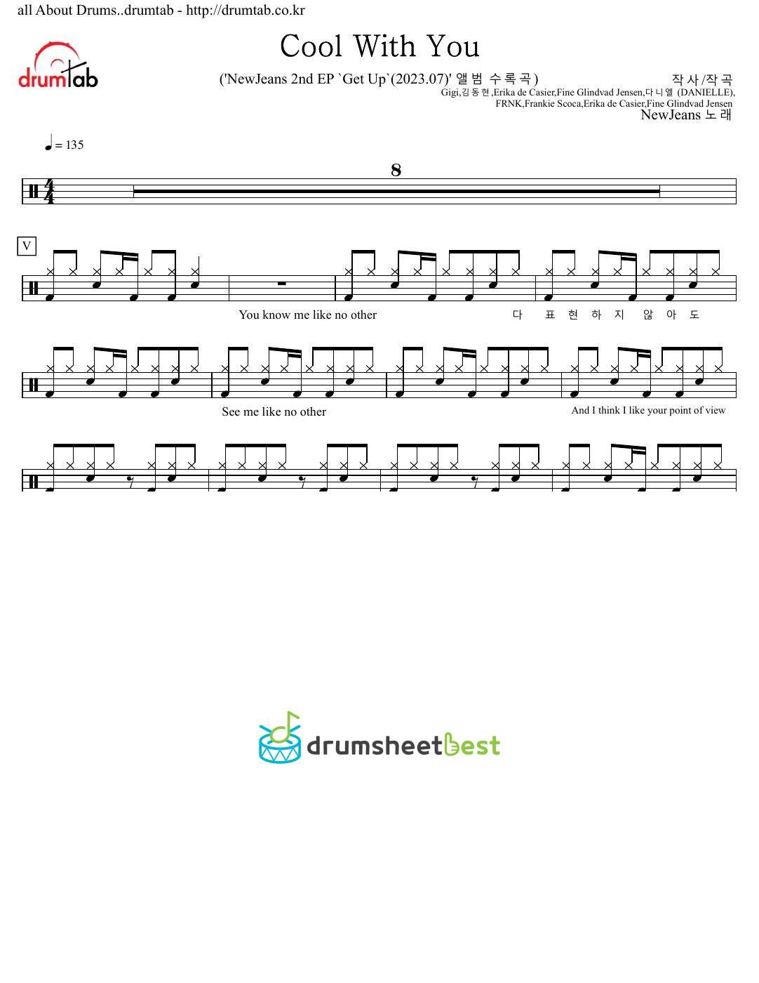 Cool With You preview page 1