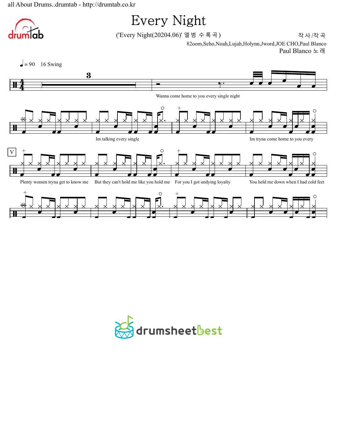 Every Night preview page 1