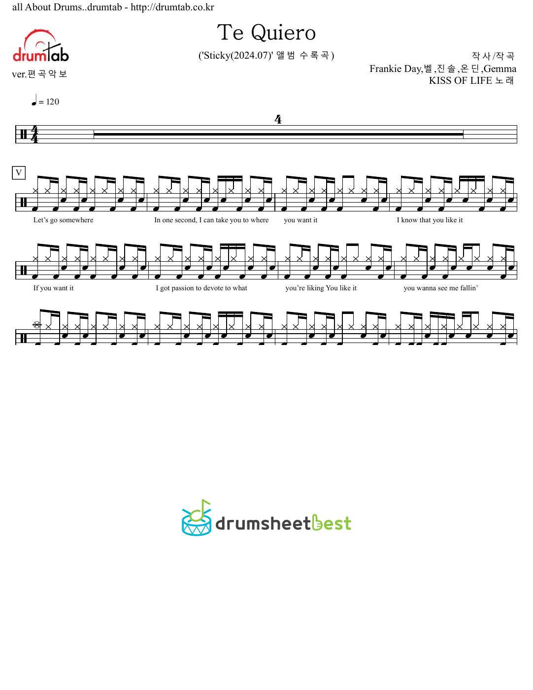 Te Quiero preview page 1