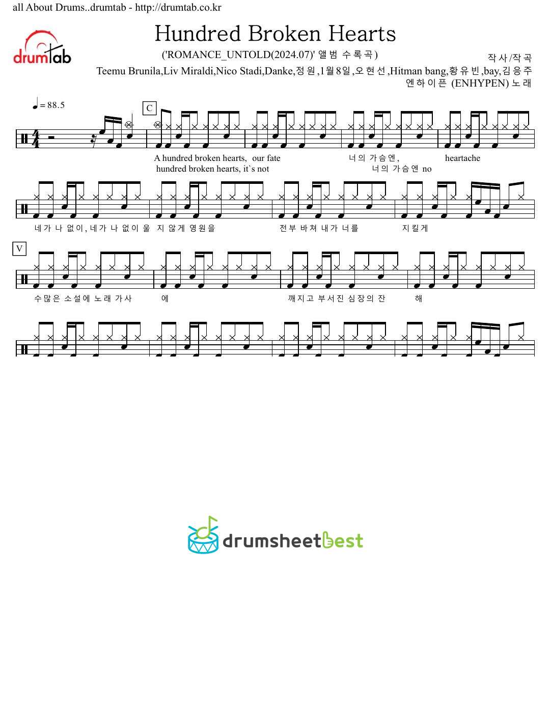 Hundred Broken Hearts preview page 1