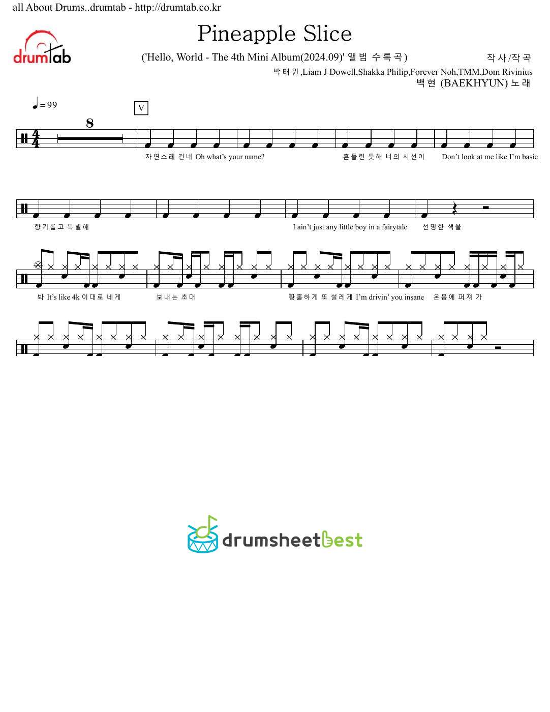 Pineapple Slice preview page 1