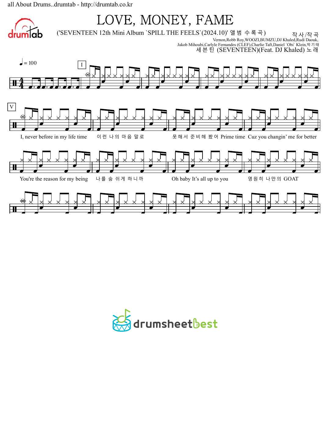 LOVE, MONEY, FAME preview page 1