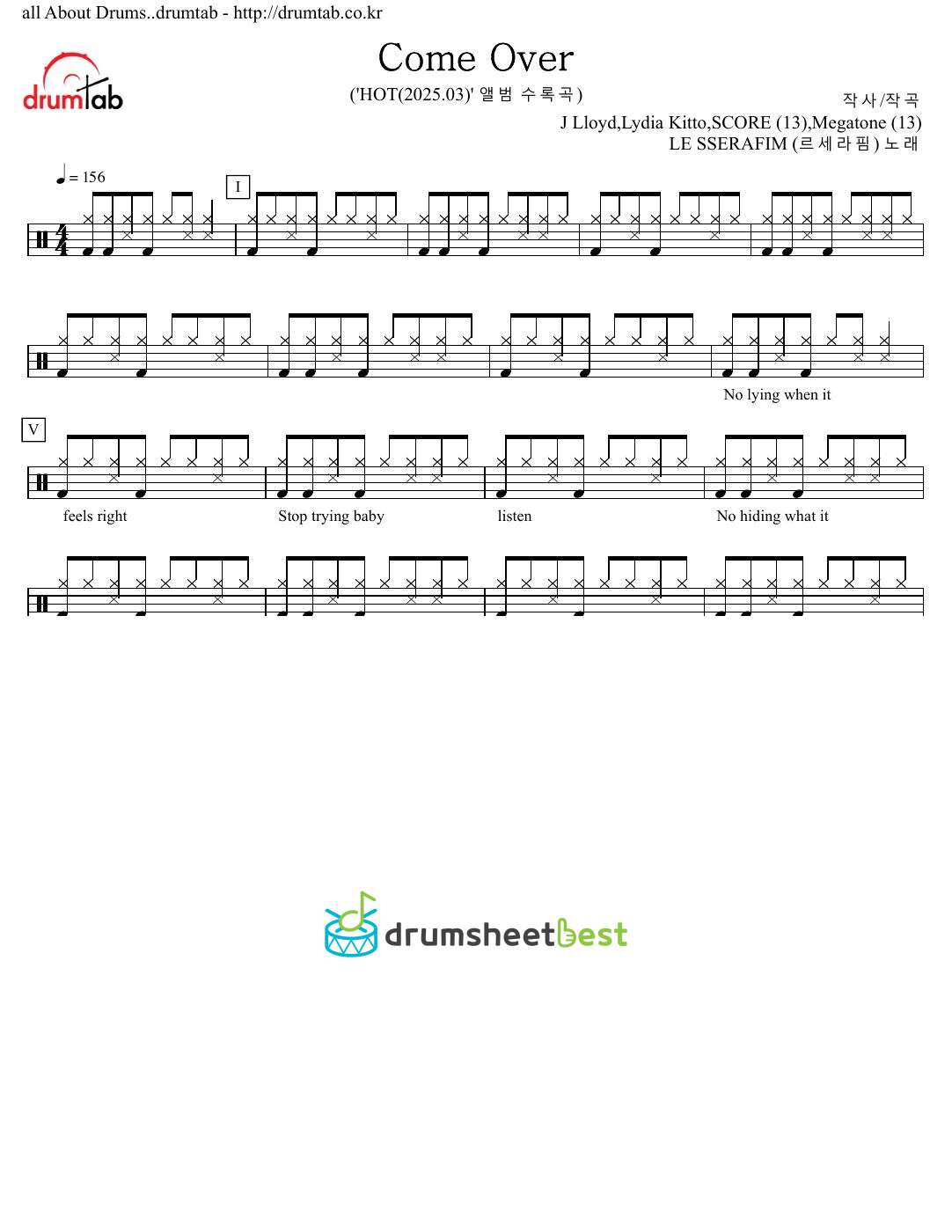 Come Over preview page 1